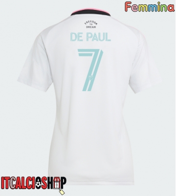 Inter Miami Rodrigo De Paul #7 Terza Maglia Femmina 2026-27 Manica Corta
